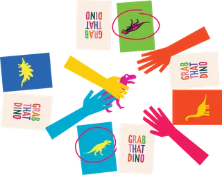 Grab That Dino - Game Play